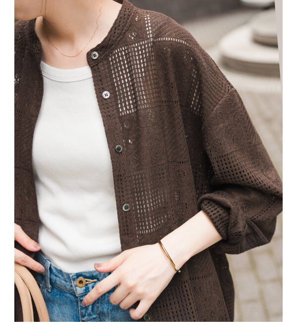 Spick and Span「《追加3》PEレースシャツ」|シャツ・ブラウス|