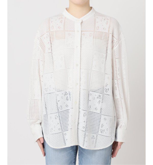 Spick and Span「《追加3》PEレースシャツ」|シャツ・ブラウス|