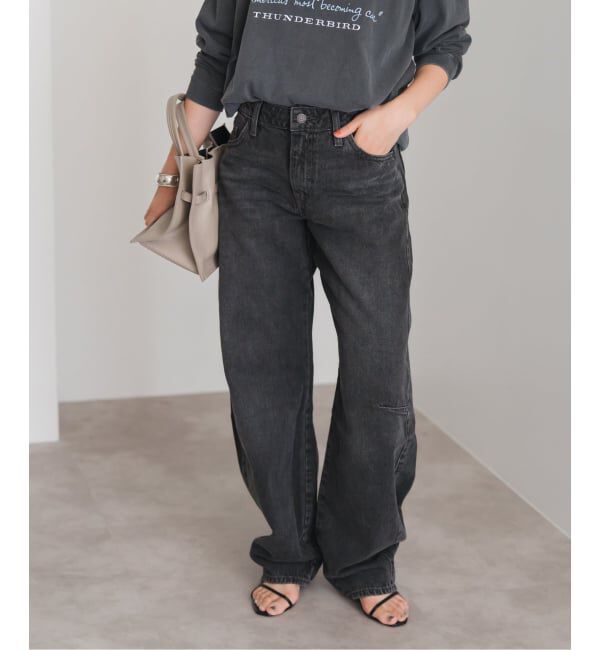 Spick and Span「《一部店舗+WEB限定》LEVI'S/リーバイス BAGGY DAD BARREL」|デニム|ブラック A