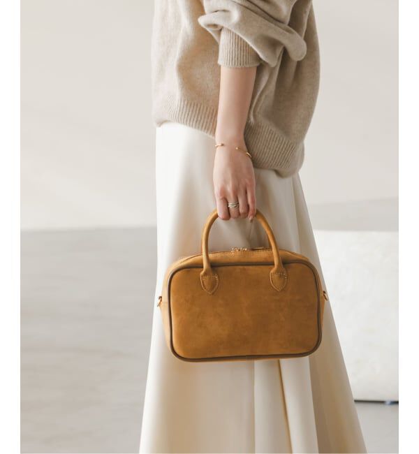 NOBLE「VELETTO/ベレット エコスウェードボストン」|ボストンバッグ|