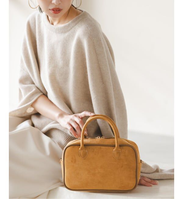 NOBLE「VELETTO/ベレット エコスウェードボストン」|ボストンバッグ|