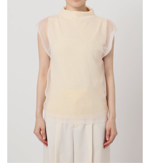 NOBLE「ELENI/エルニ レイヤードスリーブレスニット」|ニット・セーター|