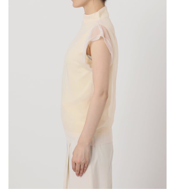 NOBLE「ELENI/エルニ レイヤードスリーブレスニット」|ニット・セーター|