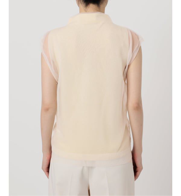 NOBLE「ELENI/エルニ レイヤードスリーブレスニット」|ニット・セーター|