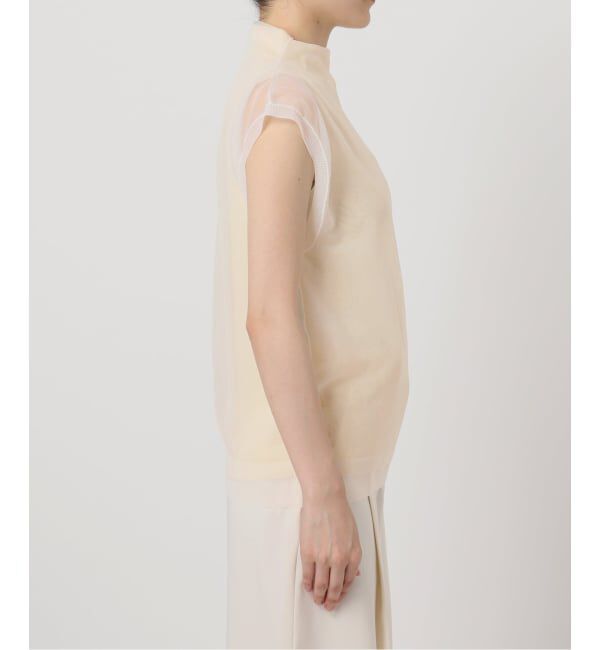 NOBLE「ELENI/エルニ レイヤードスリーブレスニット」|ニット・セーター|