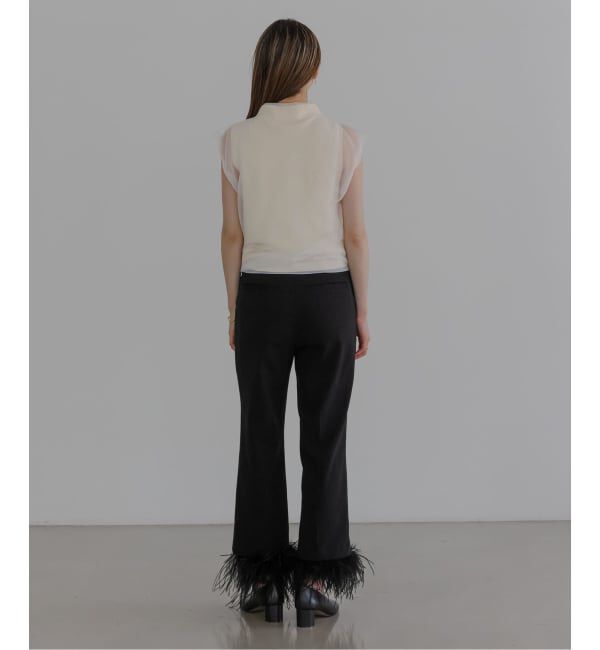 NOBLE「ELENI/エルニ レイヤードスリーブレスニット」|ニット・セーター|