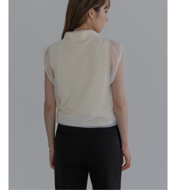 NOBLE「ELENI/エルニ レイヤードスリーブレスニット」|ニット・セーター|