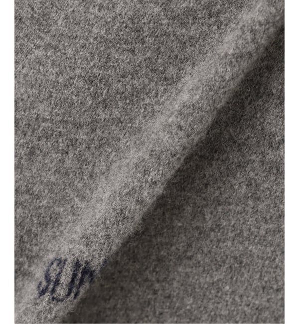 Spick and Span「ロゴジャガードVネックカーディガン」|カーディガン|