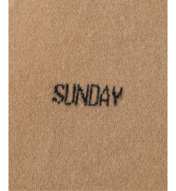 Spick and Span「ロゴジャガードVネックカーディガン」|カーディガン|