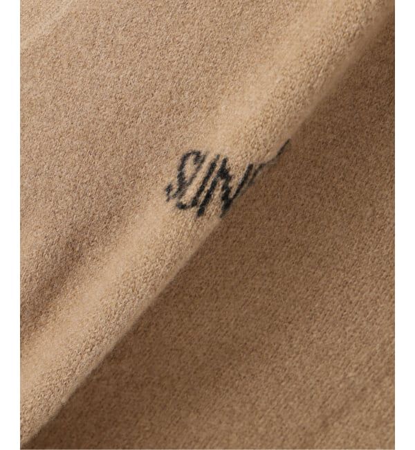 Spick and Span「ロゴジャガードVネックカーディガン」|カーディガン|