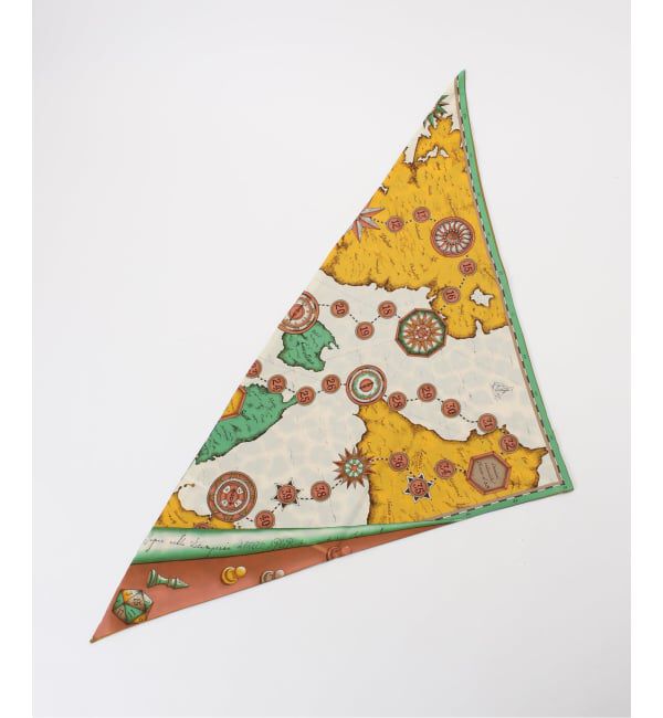 FRAMeWORK「manipuri/マニプリ 別注三角w65スカーフ」|バンダナ・スカーフ|