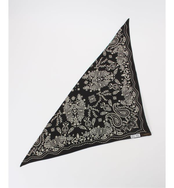 FRAMeWORK「manipuri/マニプリ 別注三角w65スカーフ」|バンダナ・スカーフ|