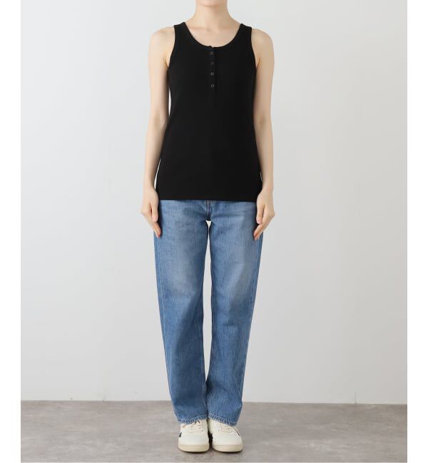 FRAMeWORK「コットンリブヘンリータンク」|タンクトップ|