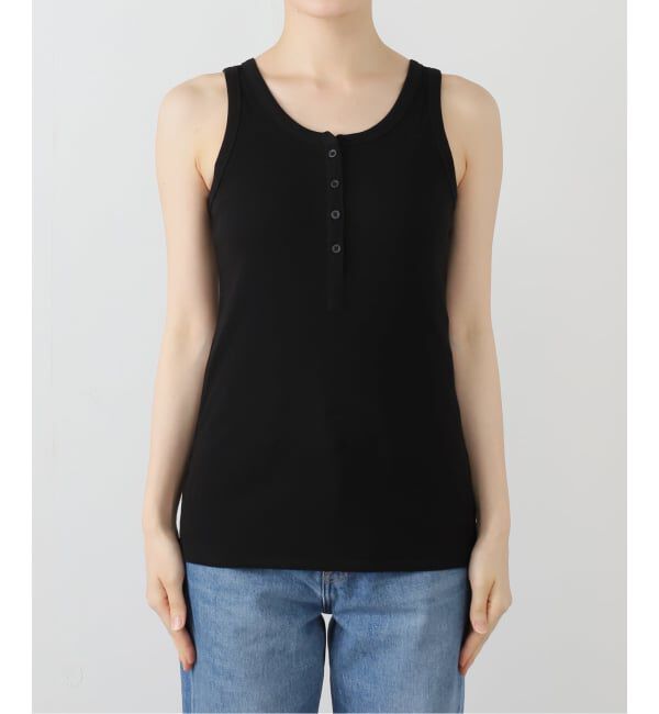 FRAMeWORK「コットンリブヘンリータンク」|タンクトップ|