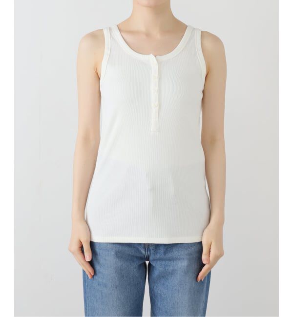 FRAMeWORK「コットンリブヘンリータンク」|タンクトップ|