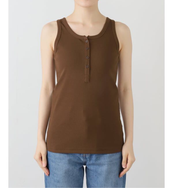 FRAMeWORK「コットンリブヘンリータンク」|タンクトップ|