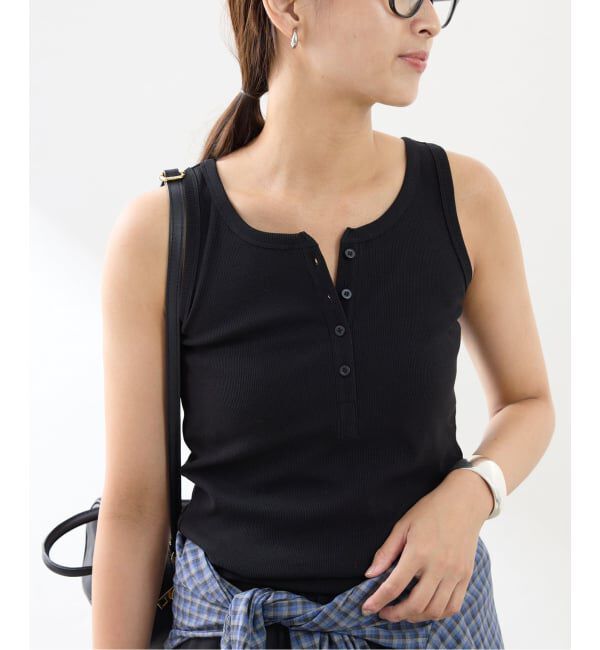 FRAMeWORK「コットンリブヘンリータンク」|タンクトップ|