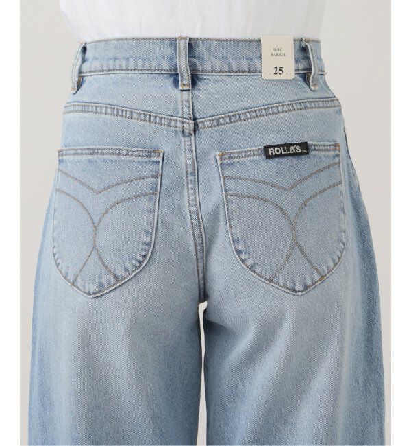  「【洗える】ROLLA'S/ローラス GIGI BARREL DENIM」|デニム|