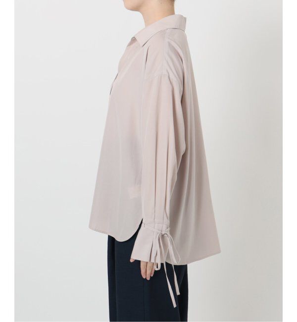  「【洗える】スキッパーオータムシャツ」|シャツ・ブラウス|