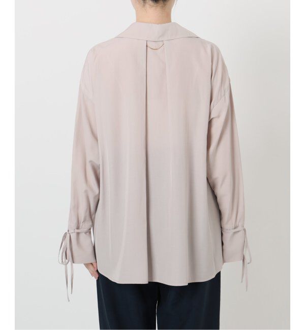  「【洗える】スキッパーオータムシャツ」|シャツ・ブラウス|