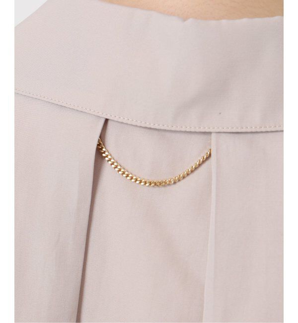  「【洗える】スキッパーオータムシャツ」|シャツ・ブラウス|