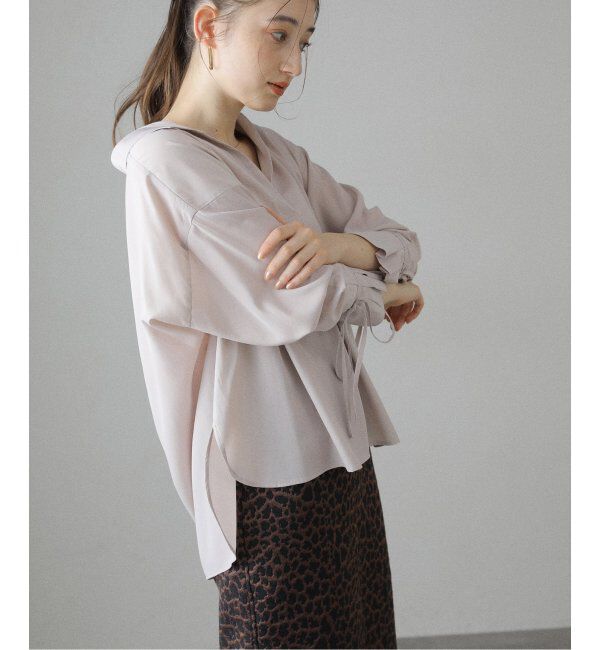  「【洗える】スキッパーオータムシャツ」|シャツ・ブラウス|