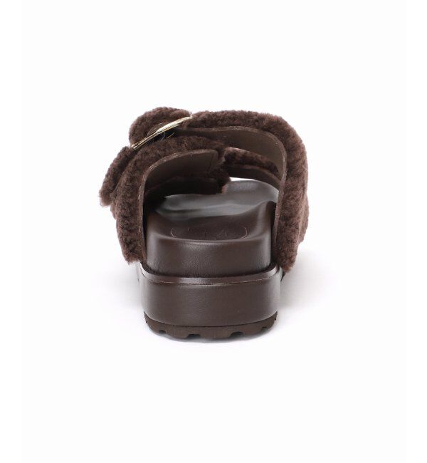  「レザーボアベルトサンダル」|サンダル|