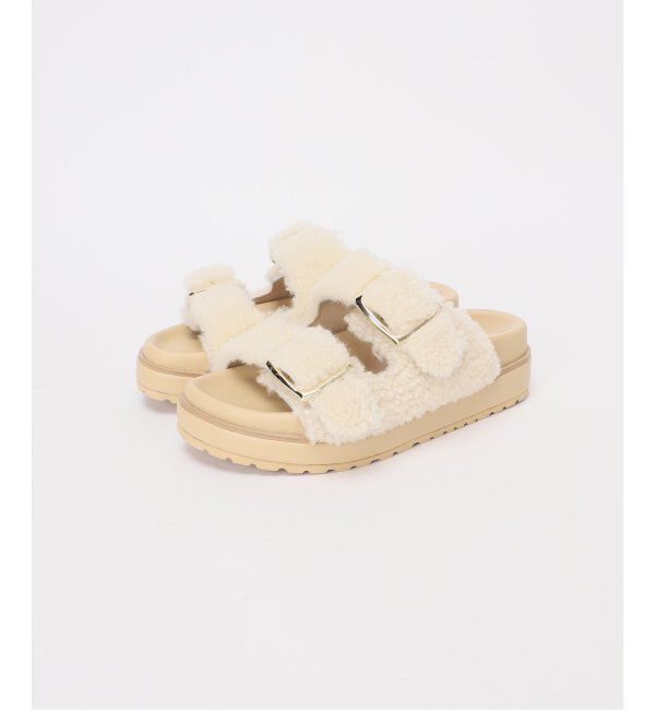  「レザーボアベルトサンダル」|サンダル|