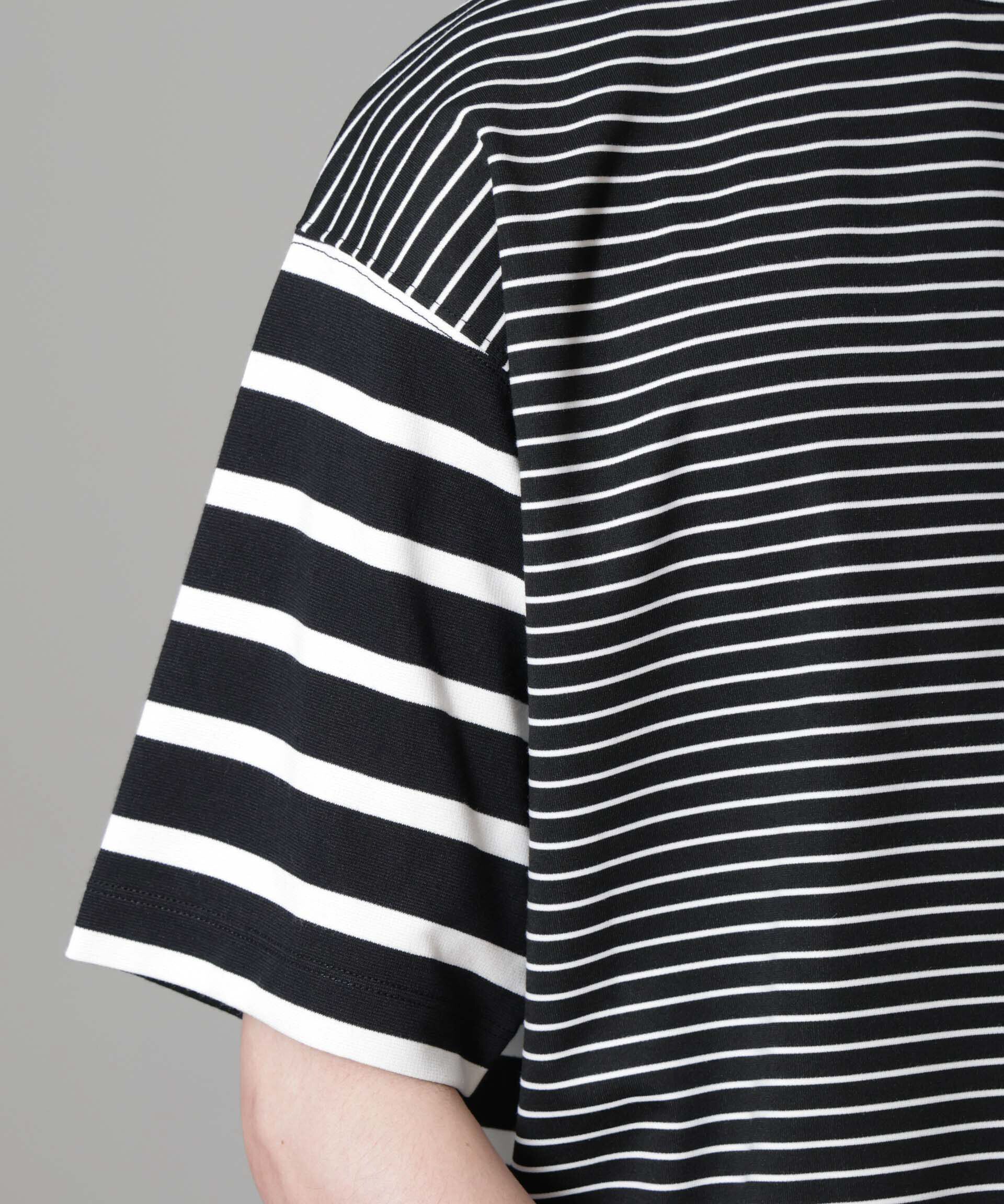 nano･universe「ボーダー切替Ｔシャツ」|Tシャツ・カットソー|