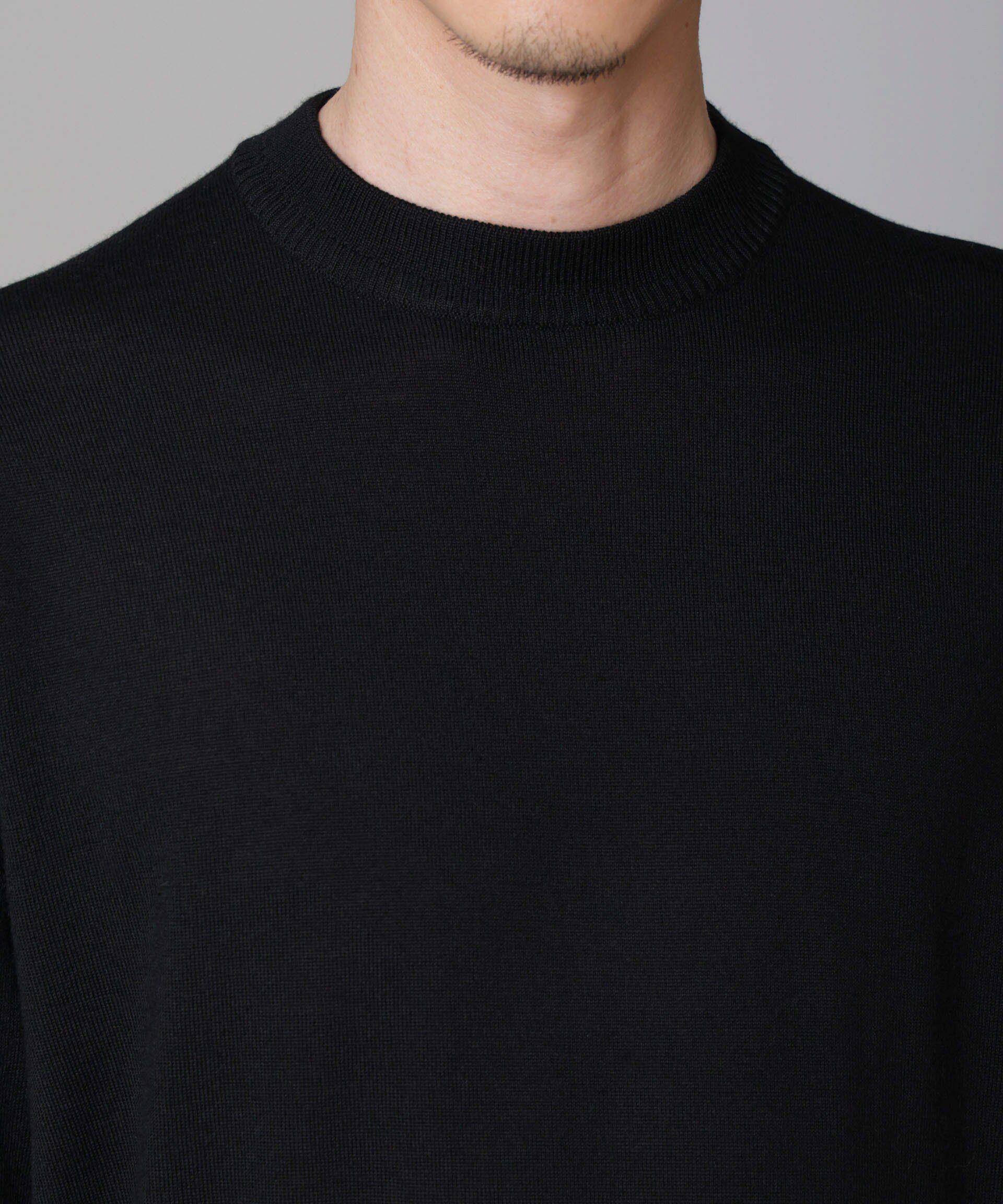 nano･universe「「毛玉レスニット」 ファインゲージクルーネック」|ニット・セーター|