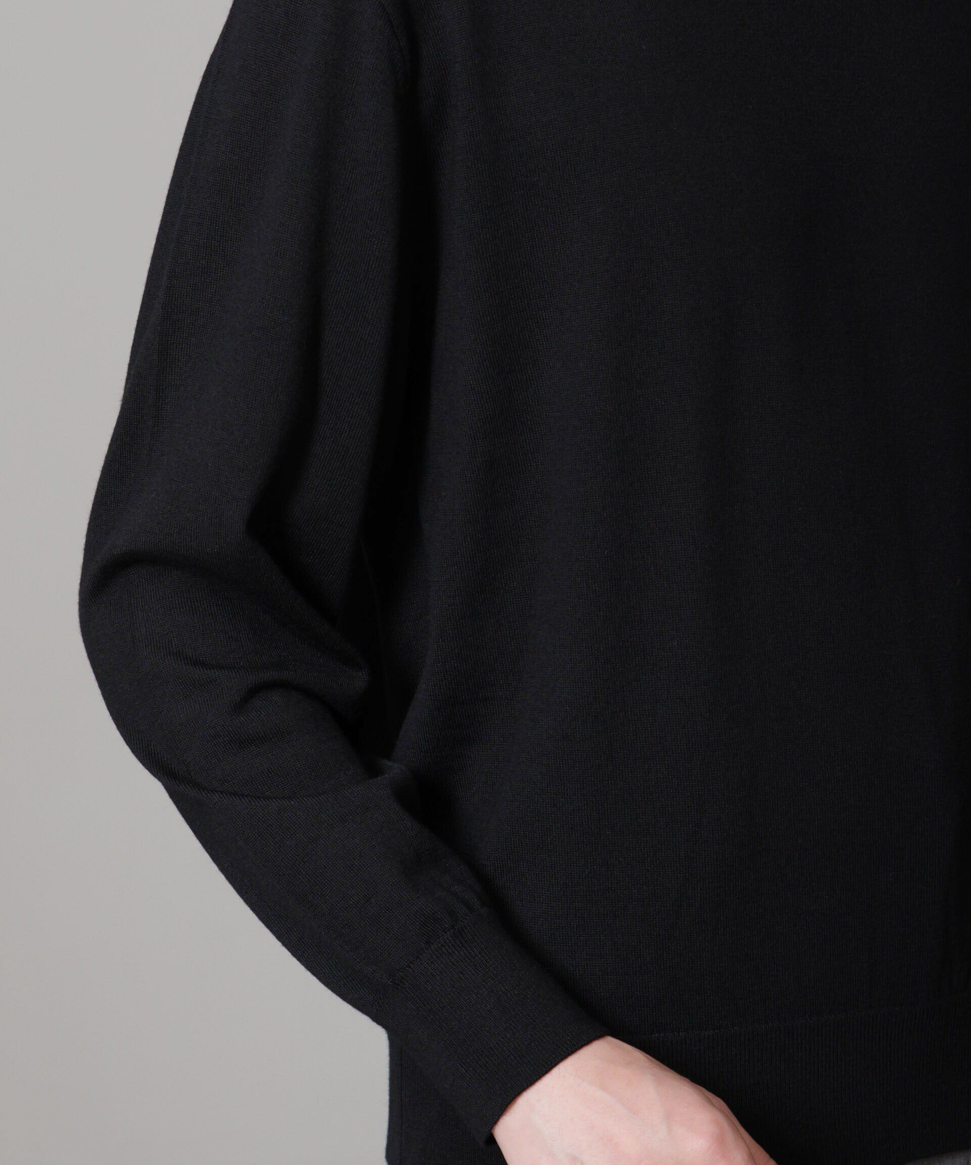 nano･universe「「毛玉レスニット」 ファインゲージクルーネック」|ニット・セーター|