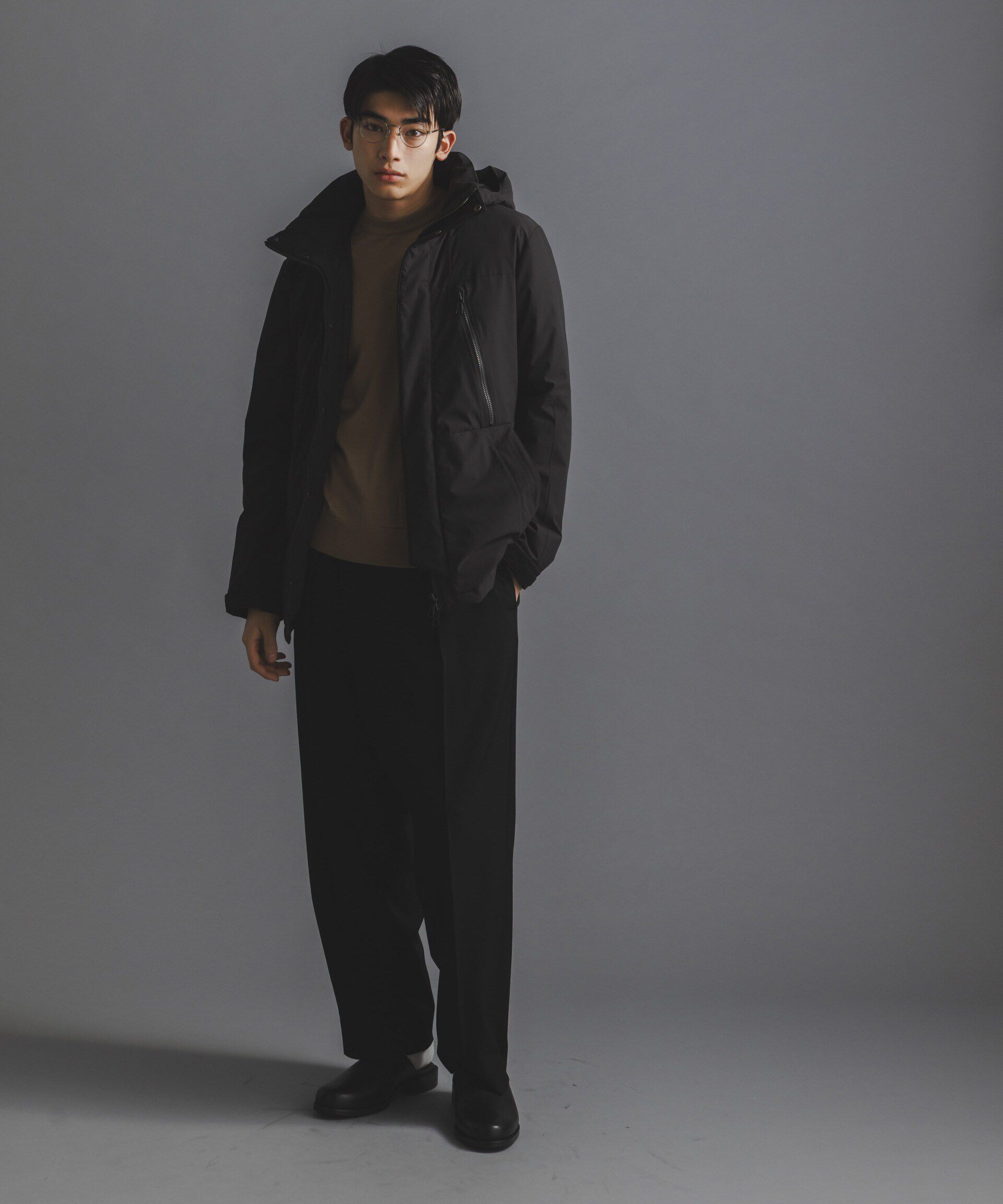 nano･universe「「毛玉レスニット」 ファインゲージクルーネック」|ニット・セーター|