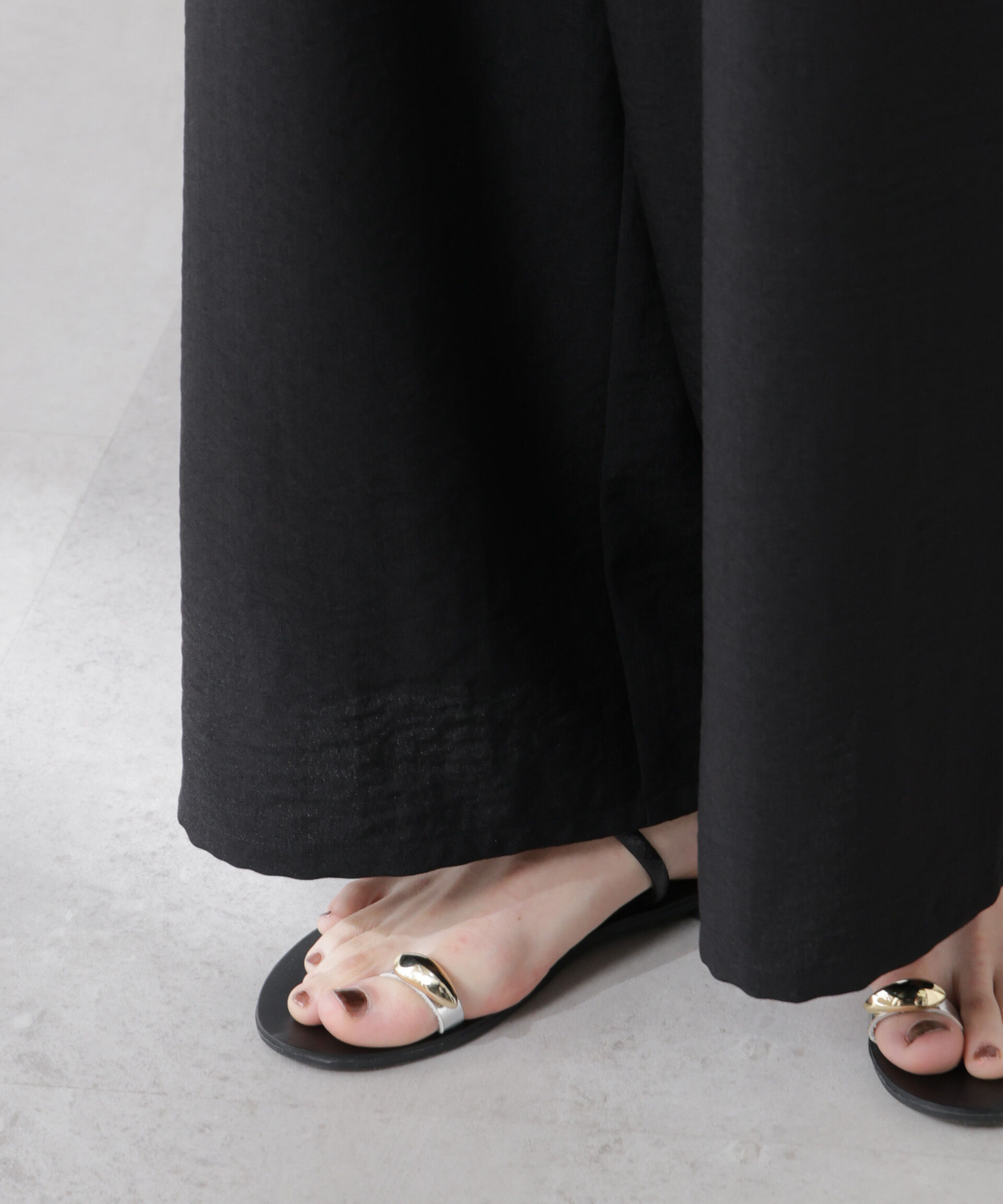 nano･universe「フレンチスリーブオールインワン」|ワンピース|