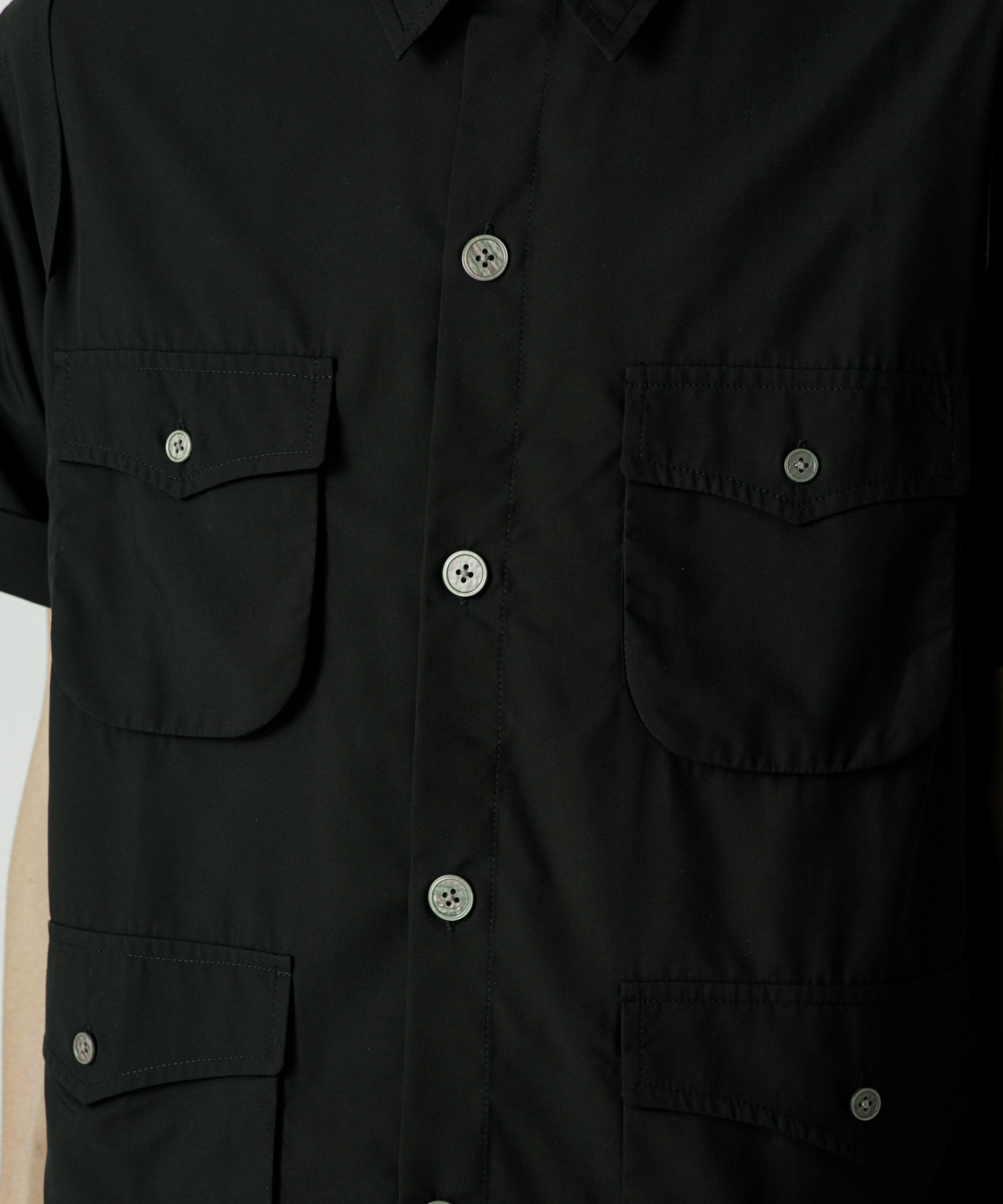 nano･universe「｢HOTEL PALACE｣TRポプリンサファリシャツ」|シャツ・ブラウス|