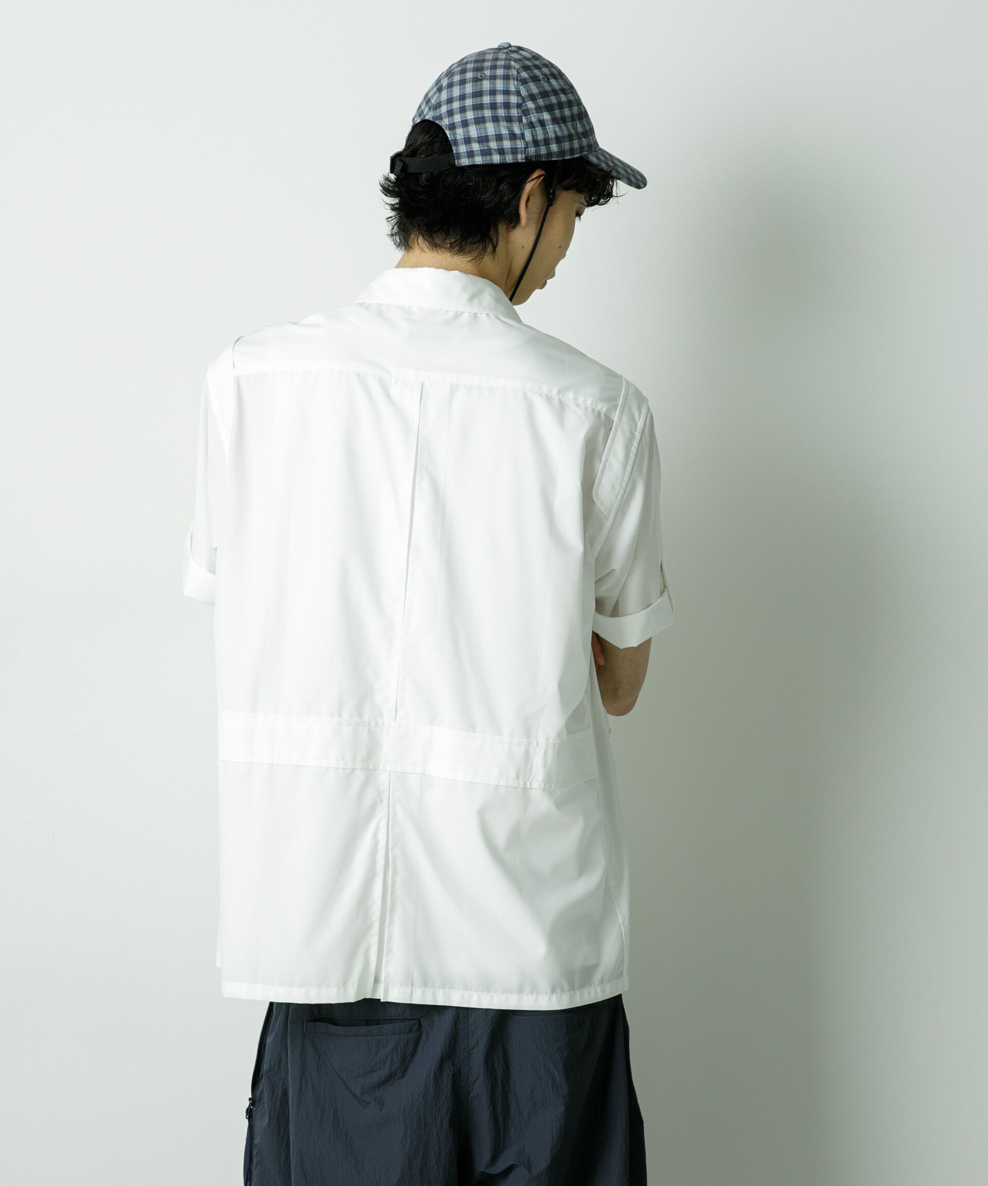 nano･universe「｢HOTEL PALACE｣TRポプリンサファリシャツ」|シャツ・ブラウス|