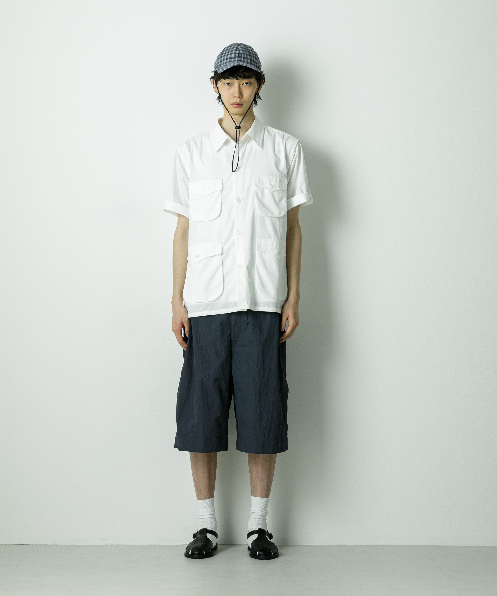 nano･universe「｢HOTEL PALACE｣TRポプリンサファリシャツ」|シャツ・ブラウス|