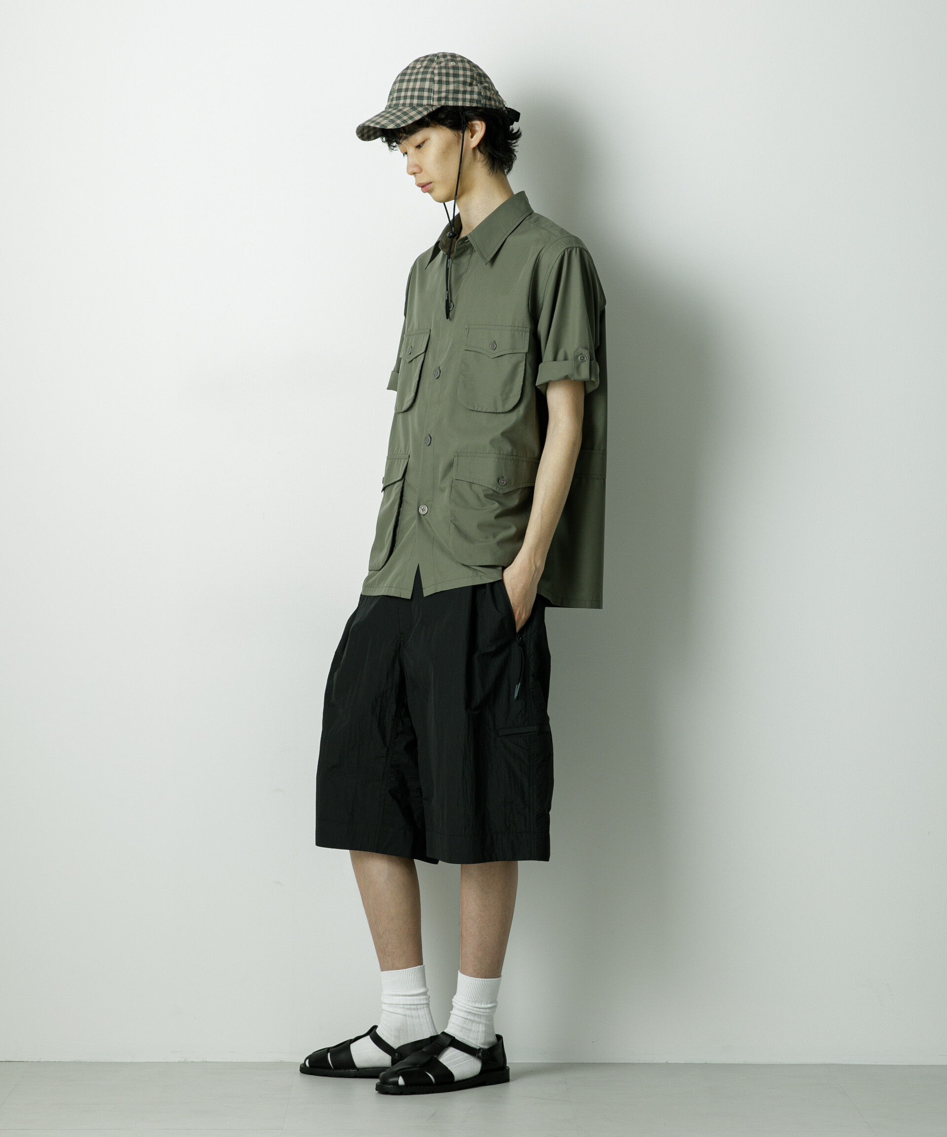 nano･universe「｢HOTEL PALACE｣TRポプリンサファリシャツ」|シャツ・ブラウス|