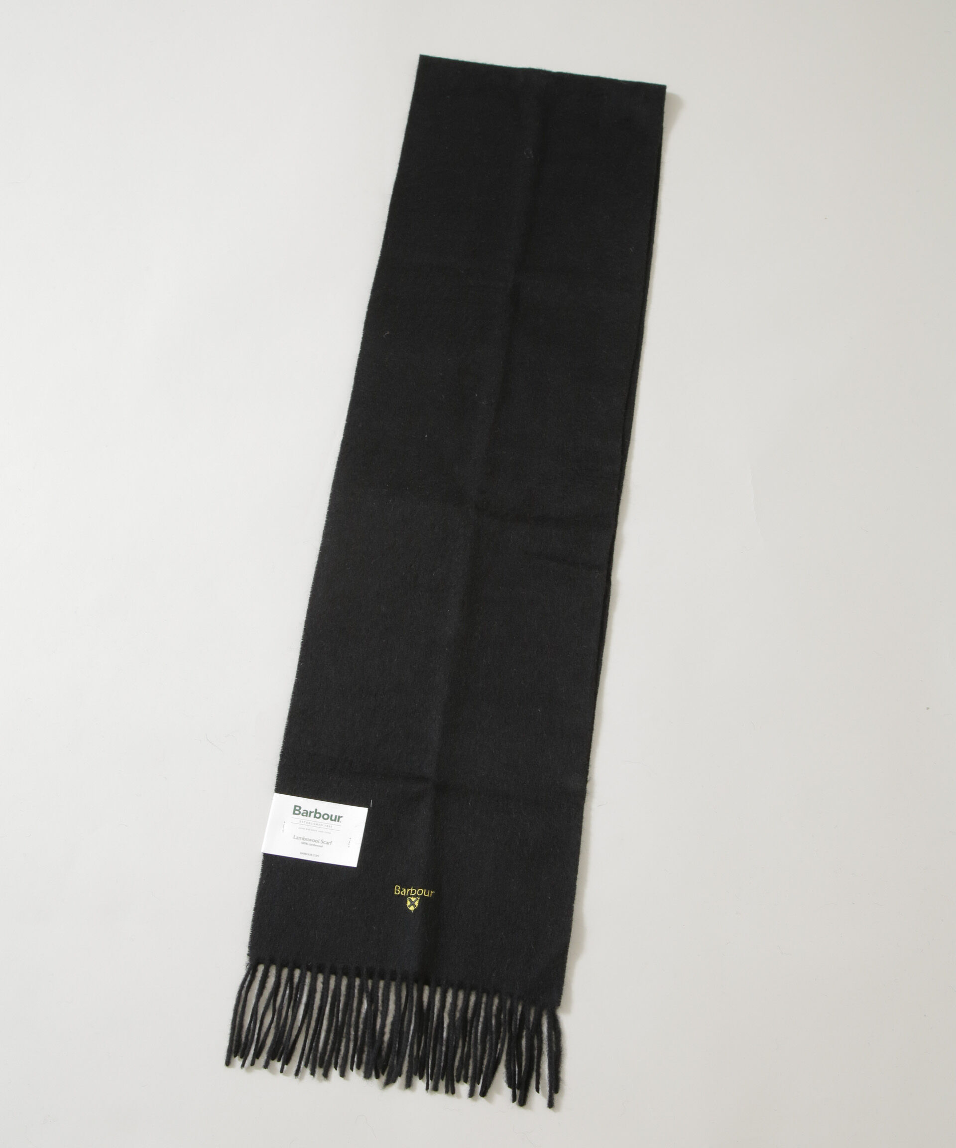 nano･universe「Barbour/BARBOUR PLAIN LAMBSWOOL SCARF」|マフラー|