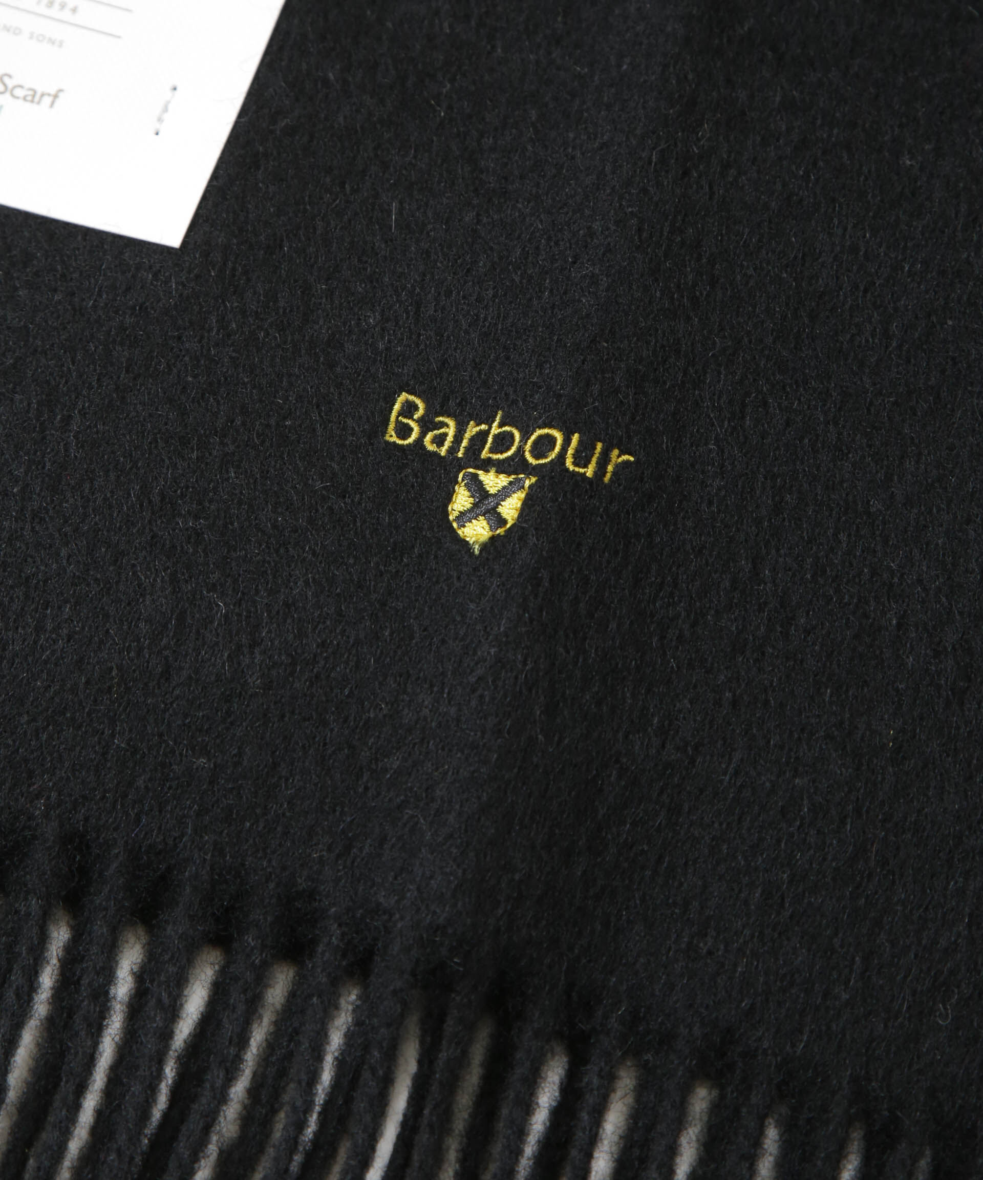 nano･universe「Barbour/BARBOUR PLAIN LAMBSWOOL SCARF」|マフラー|