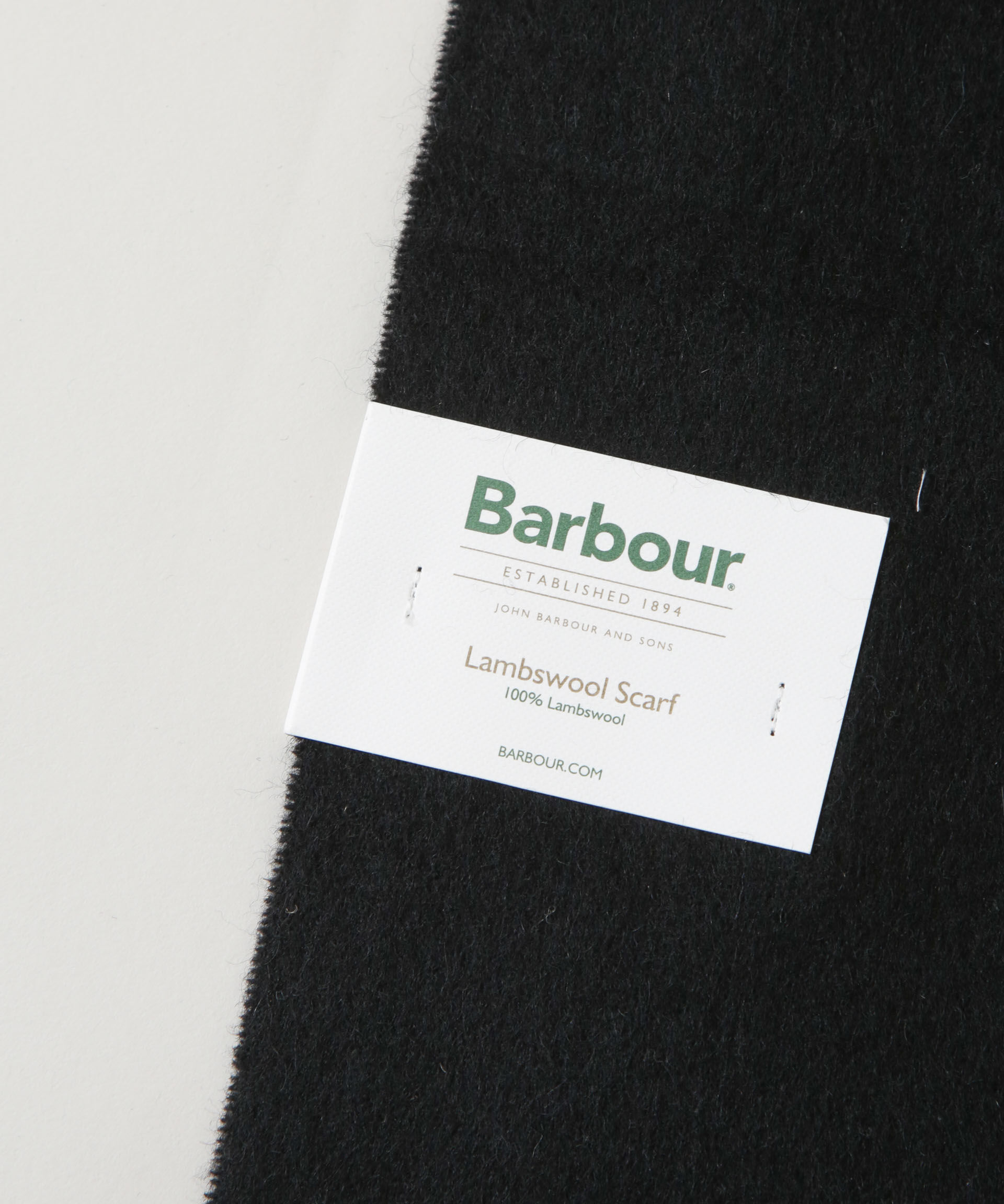nano･universe「Barbour/BARBOUR PLAIN LAMBSWOOL SCARF」|マフラー|