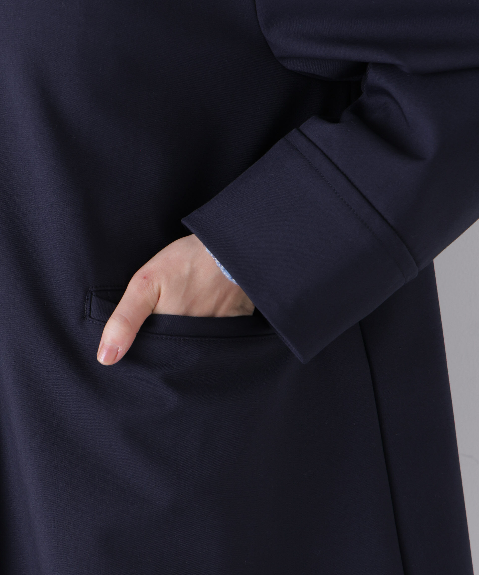 nano･universe「ボンディングステンカラーコート」|その他|