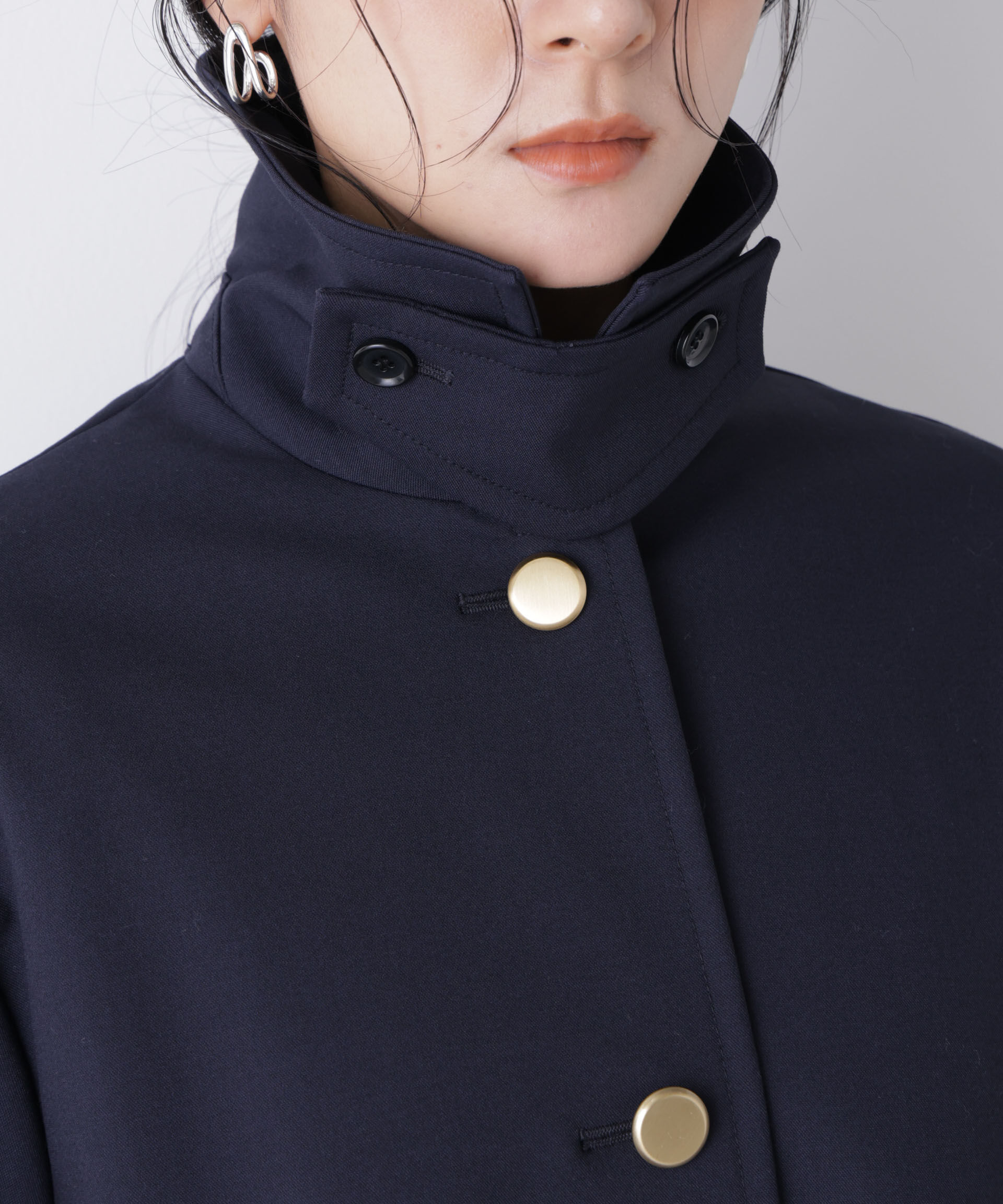 nano･universe「ボンディングステンカラーコート」|その他|