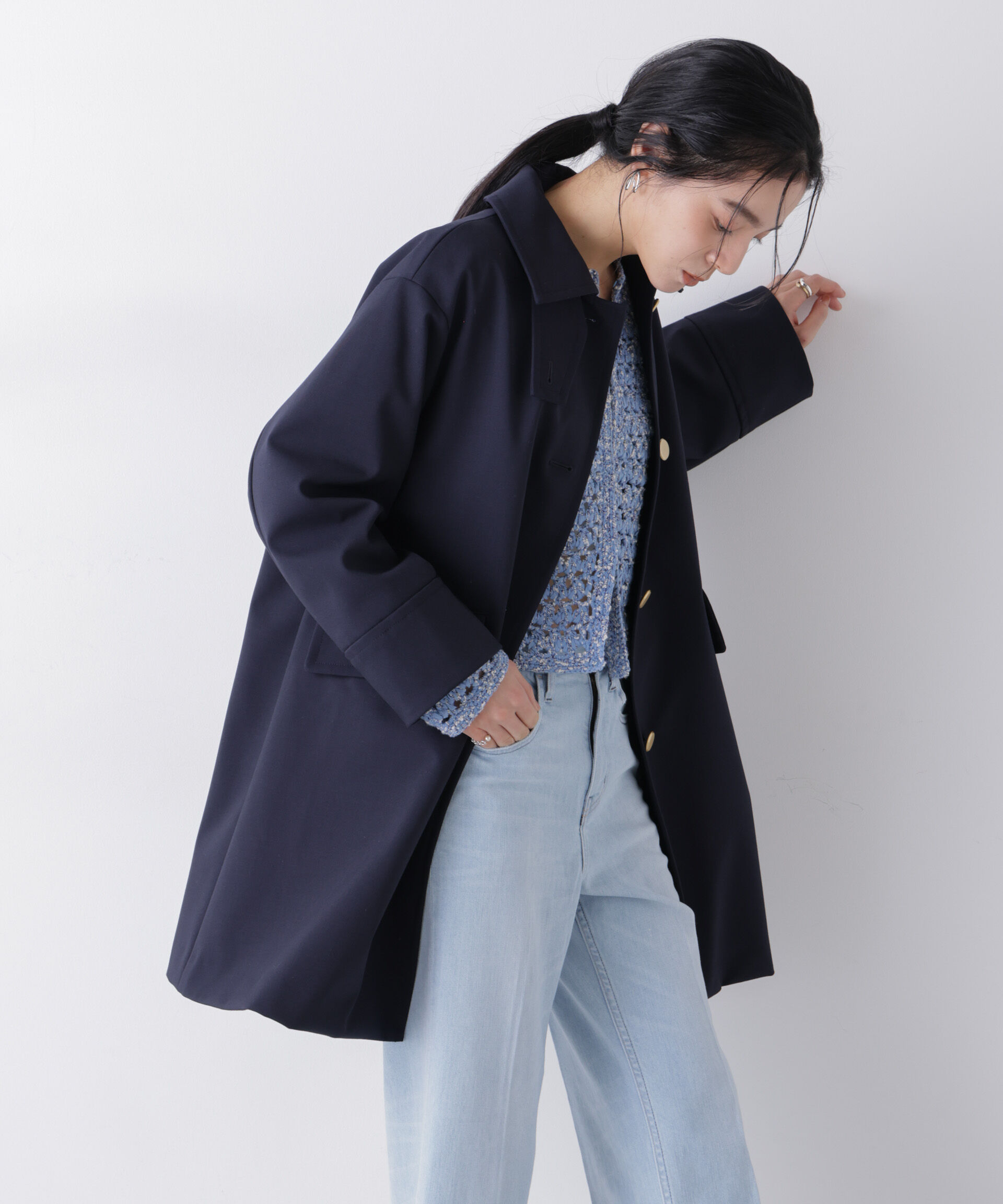 nano･universe「ボンディングステンカラーコート」|その他|