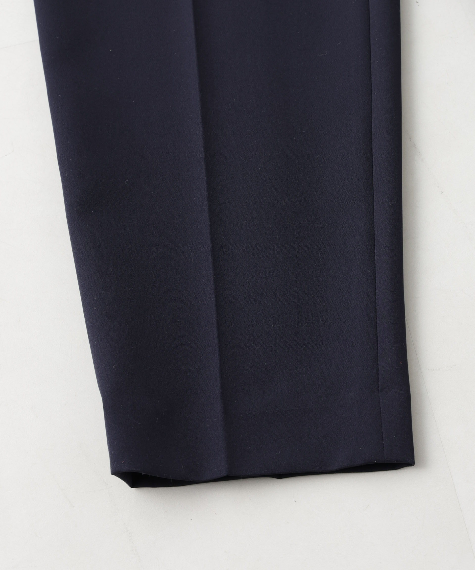 nano･universe「デイリーファンクション タックテーパードパンツ(セットアップ可)」|チノ|