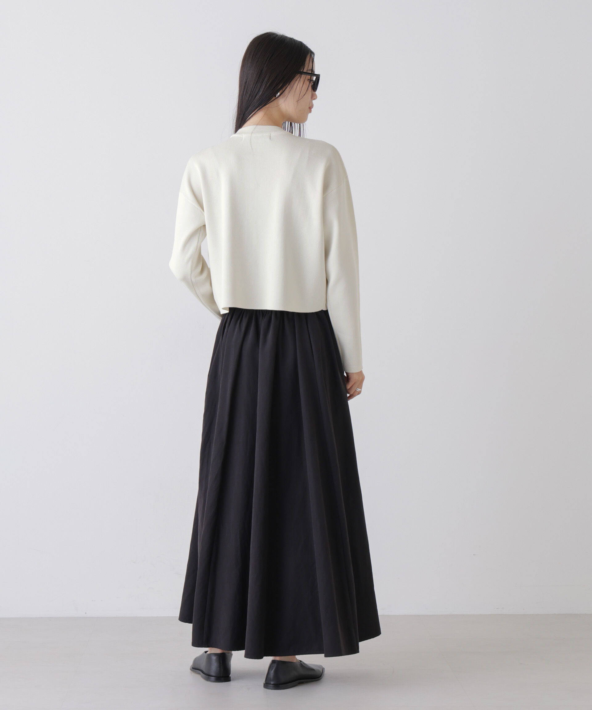 nano･universe「洗濯機洗可UVカット総針ニットカーディガン」|ニット・セーター|