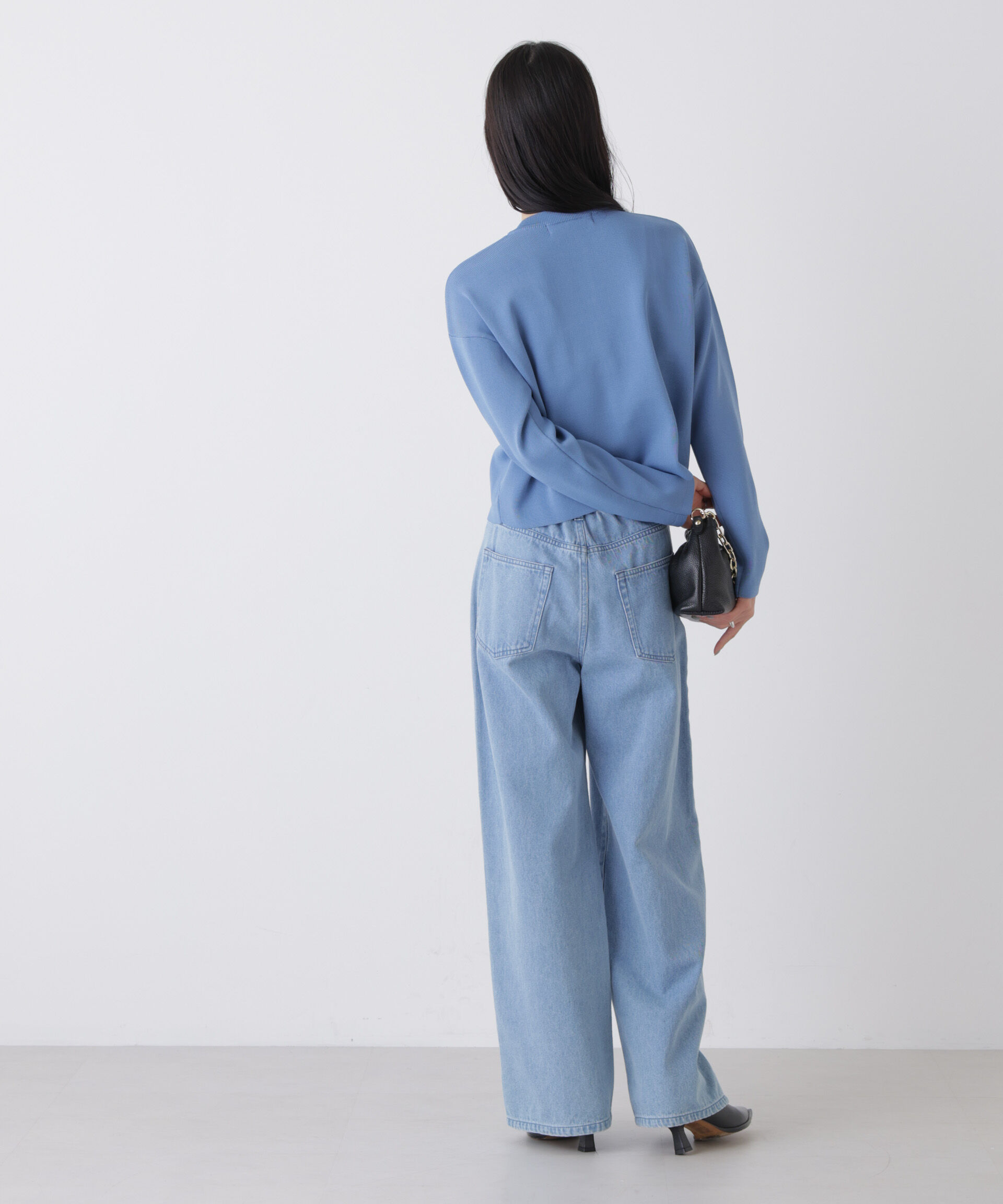 nano･universe「洗濯機洗可UVカット総針ニットカーディガン」|ニット・セーター|