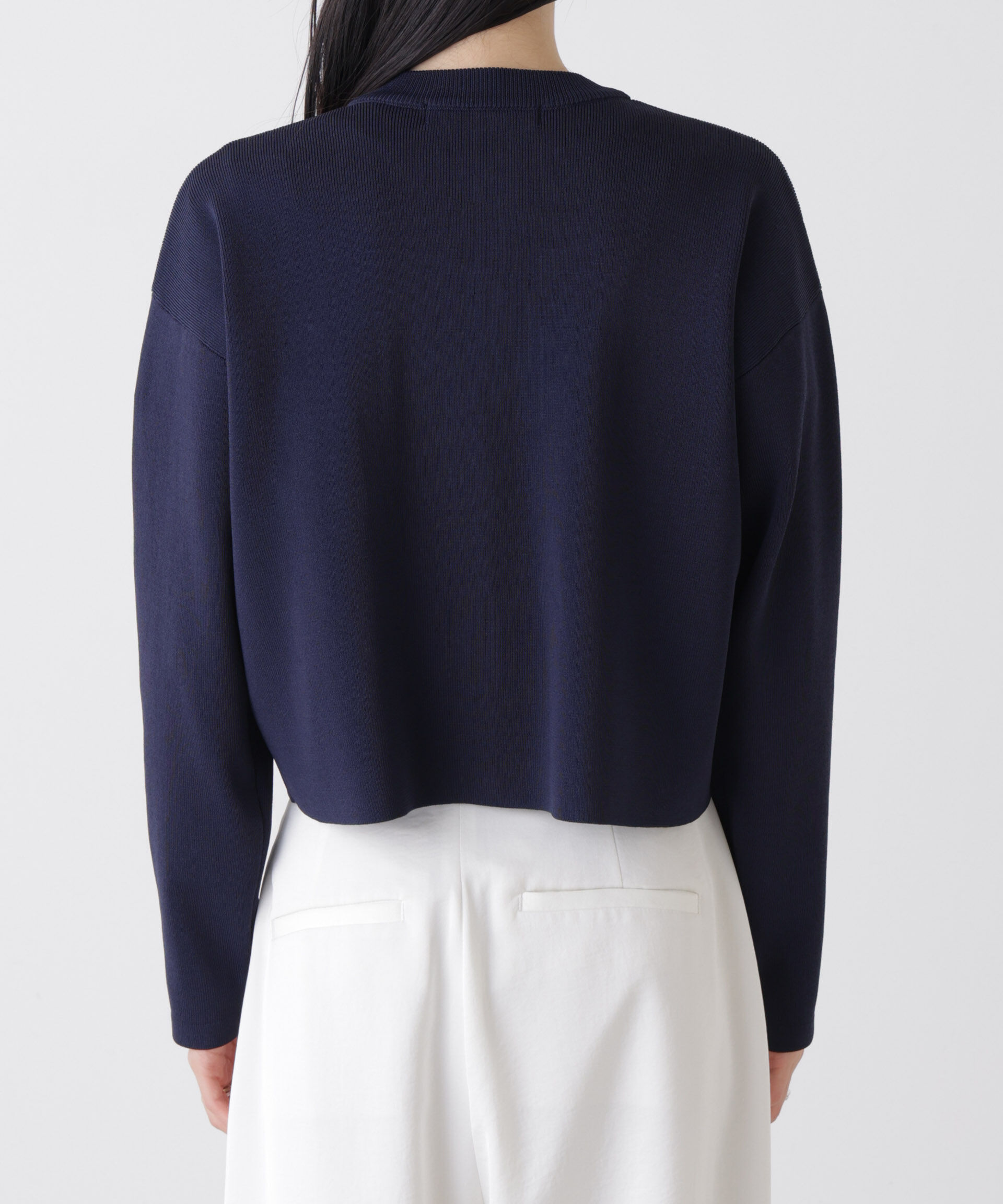 nano･universe「洗濯機洗可UVカット総針ニットカーディガン」|ニット・セーター|