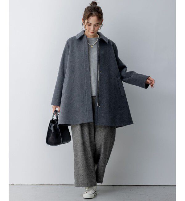 組曲「カシミヤブレンドバルキープルオーバー ニット」|ニット・セーター|