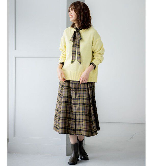 組曲「カシミヤブレンドバルキープルオーバー ニット」|ニット・セーター|