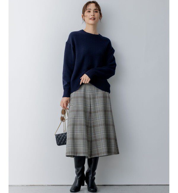 組曲「カシミヤブレンドバルキープルオーバー ニット」|ニット・セーター|